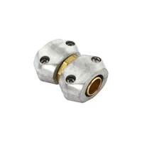 Reparador de Manguera Gilmour con Conector Macho en Zinc de Alta Resistencia