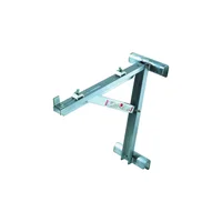 Soporte Para Escalera Werner De Aluminio Cuerpo Largo 2 Escalones