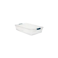 Caja Almacenaje Tote Pestillo Claro 41qt