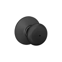 Cerradura Knob Privacidad Plymouth Mat Blk
