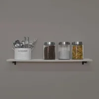 Repisa Dilatada Industrial Small 80x14.5 cm Arena