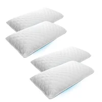 Set X4 Almohadas Microfibra Suave 88X20 Cm