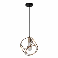 Lámpara Cub 1l E27 Bronce 6w Led