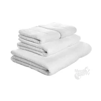 Set X4 Toallas Hoteleras: 1 Extragrande. 1 Cuerpo +2 De Manos Blanco