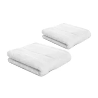 Kit X2 Toallas De Mano 100% Algodón Para Entrenamiento Blanco