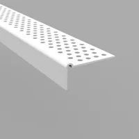 Dilatación en L para Lámina de Media x 3.05 mts / Blanco Set X 100 Unidades