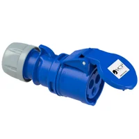 Toma Aérea 220V Azul 2P + T 16 Amp Tar16/213 Tierra 6 H Ip44