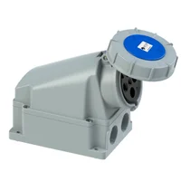Toma Sobreponer 220V Azul 3P + T 63 Amp Tsp63/1345 Tierra 9 H Ip67