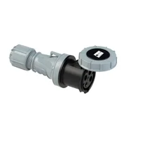 Toma Aérea 500V Negra 3P + T 63 Amp Tar63/2345 Tierra 7 H Ip67