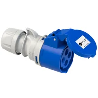 Toma Aérea Azul 3P + T 16 Amp Tar16/214 Tierra 9 H Ip44
