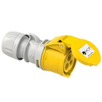 Toma Aérea 110V Amarillo 2P + T 16 Amp Tar16/213 Tierra 4 H Ip44