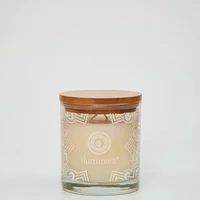 Vela Vaso 33 Vainilla Tapa Madera