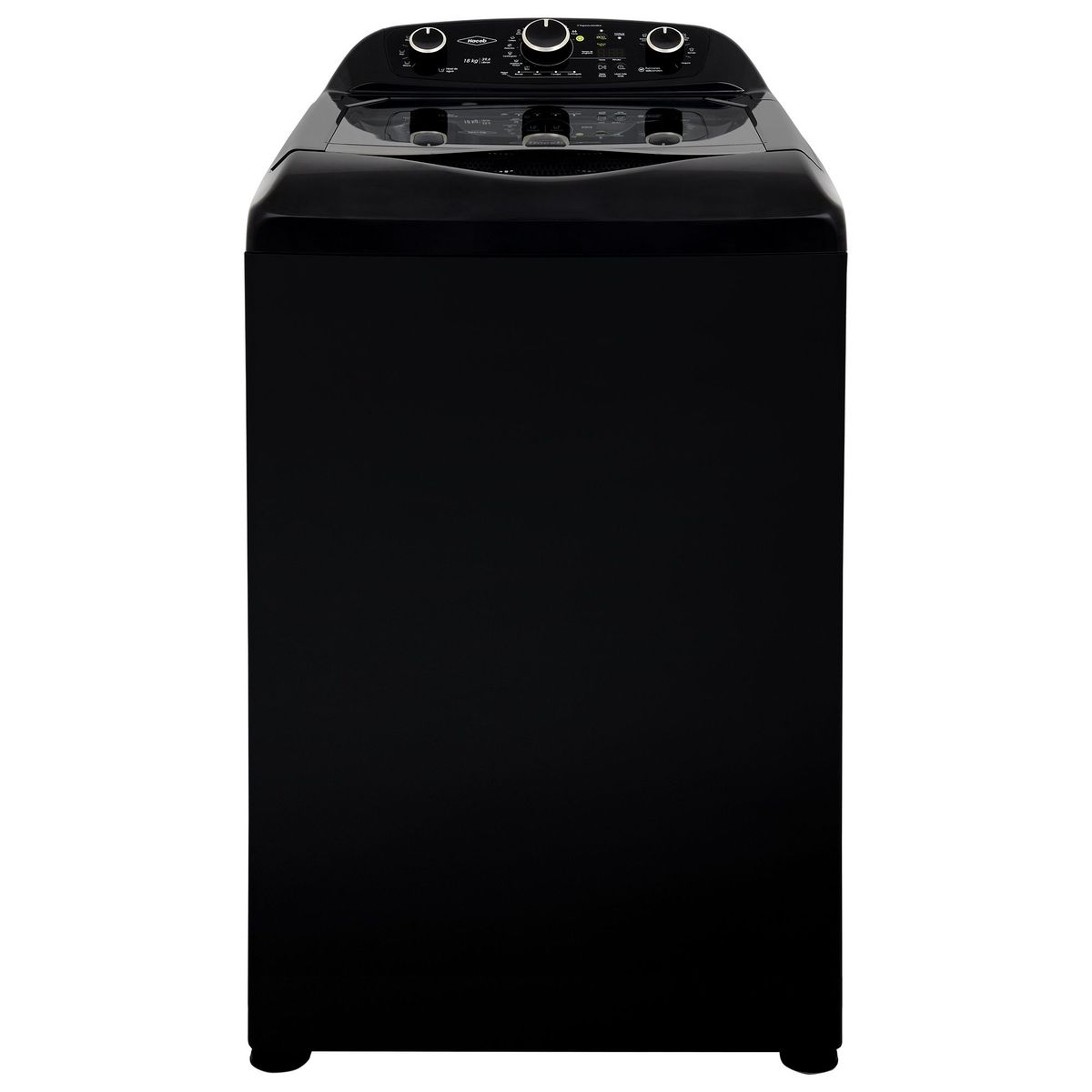 HACEB - Lavadora Mizü 18 kg Manual Negra