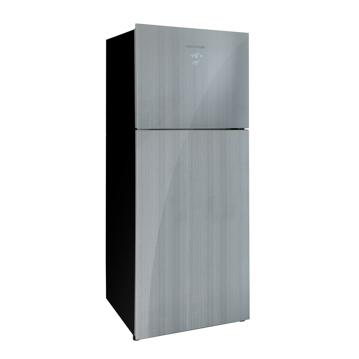 Nevera No Frost Chall 450 Litros Silver Brush Lin. Glass CHALLENGER ...