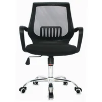 Silla de escritorio Tell Mundial De Sillas Negra Set X6 Unidades