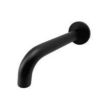 Pico Cilindrico Lavamanos/tina Negro Nariz