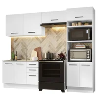 Cocina Integral Agata 2.70 Metros - Blanco 08