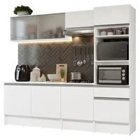 Cocina Completa 240 Cm Topazio 05 Blanco