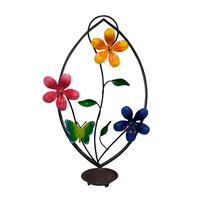 Ovalo Floral Candelabro