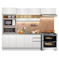 Cocina Integral Marselha 2.70 Metros - Blanco