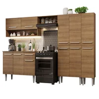 Cocina Integral Emilly 2.60 Metros - Marrón 02