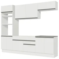Madesa Cocina Integral Glamy 2.70 Metros - Blanco 13