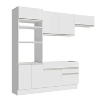 Madesa Cocina Integral Glamy 2.70 Metros - Blanco 15