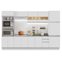 Cocina Integral Roma 3.30 Metros - Blanco