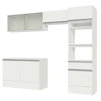 Cocina Completa 260 Cm Topazio 01 - Blanco