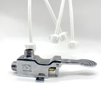 Kit Valvula Pedal ½? Helbert Con Dos Acoples Plasticos H-h- 60 Cms