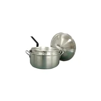 Olla Freidora de Alum con Tapa y Canasta Cap de 13 L