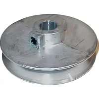Polea Sgl V-groove 0.625x8
