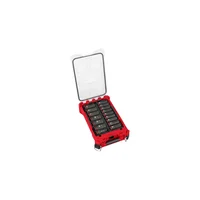 Juego de Dados Milwaukee SHOCKWAVE con Organizador PACKOUT para Alto Impacto