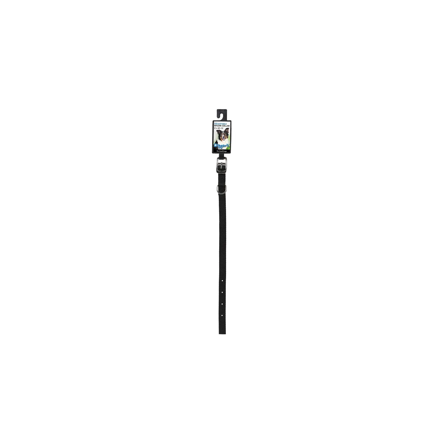 Collar Para Perro Nylon Blk 35.560cm x 1.588cm Diggers