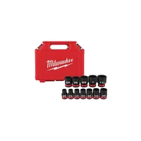 Juego de Dados Milwaukee SHOCKWAVE con Estuche Resistente para Alto Torque