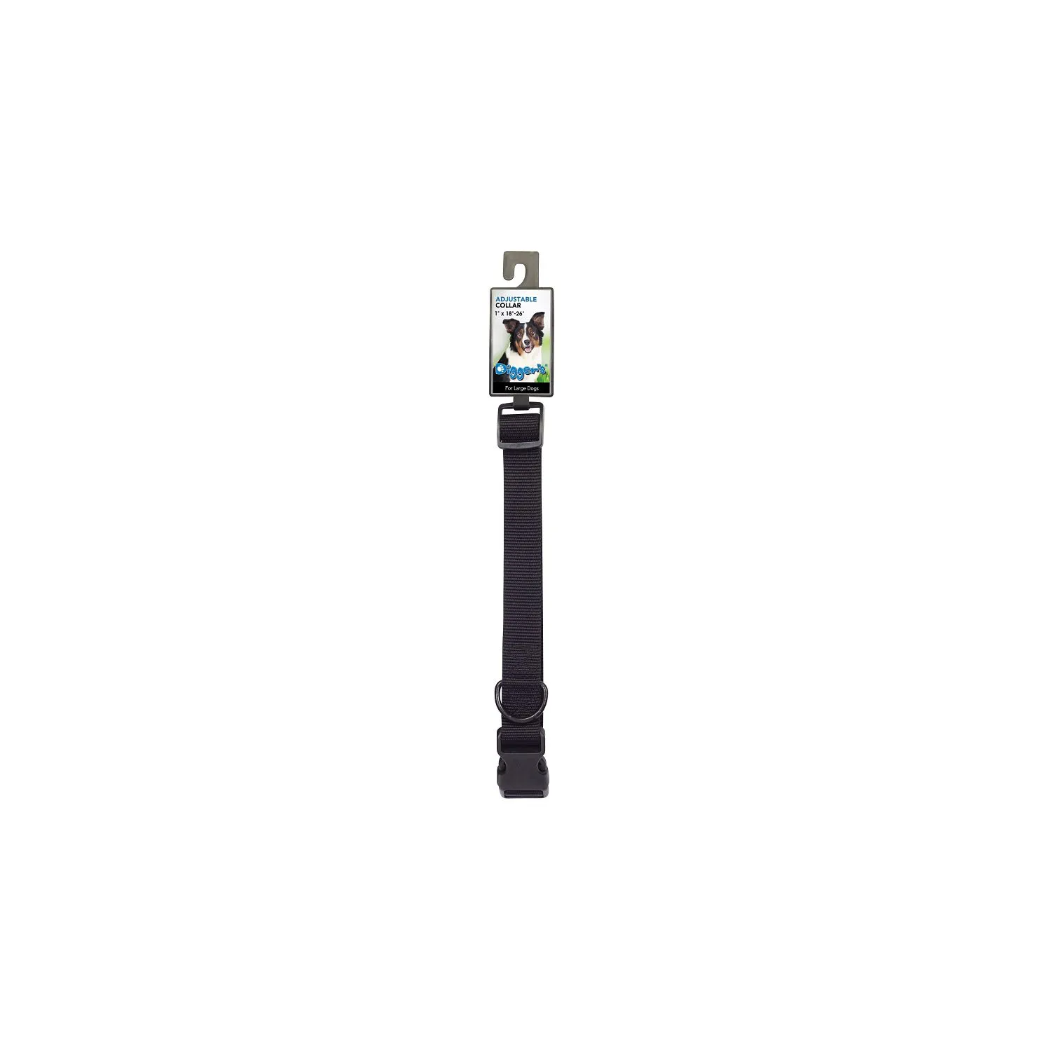 Collar Para Perro Adj Negro 1 x 18 - 66.040cm Boss