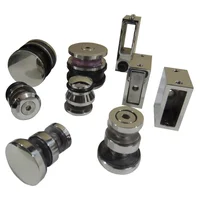 Sistema Corredizo 10 Piezas para Division Baño Ss304