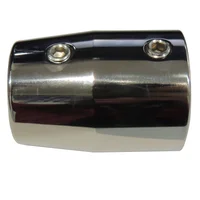Tubo Acero Inox Soporte Tubo 1" Tipo Pesado x 2