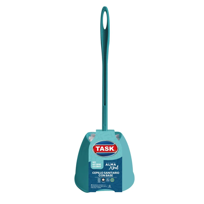 Cepillo Sanitario Con Base Alma Azul - Homecenter.com.co