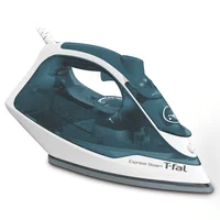 Plancha De Ropa a Vapor T-Fal Express Steam, Suela XL Cerámica, 1600 Watts, Azul