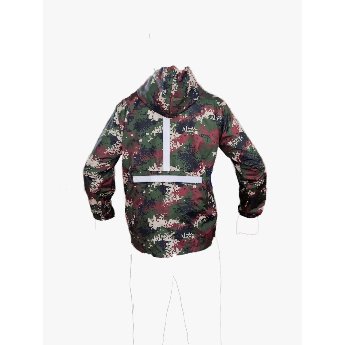 AUTOSTYLE - Chaqueta Ciclista Militar Talla M