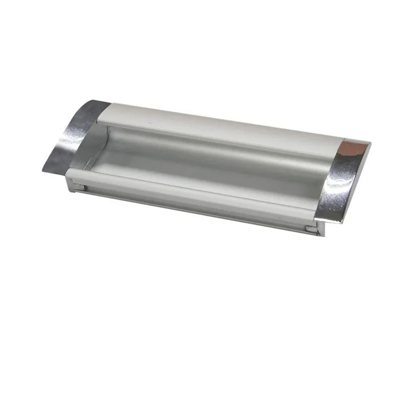 Manija 517 Aluminio Incrustar cc 96 Mm Hma517-02 - Homecenter.com.co