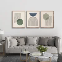 Triptico - Mdf - Arco Iris Verde
