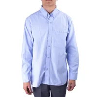 Dq Camisa Oxford Azul T/m Paqx6