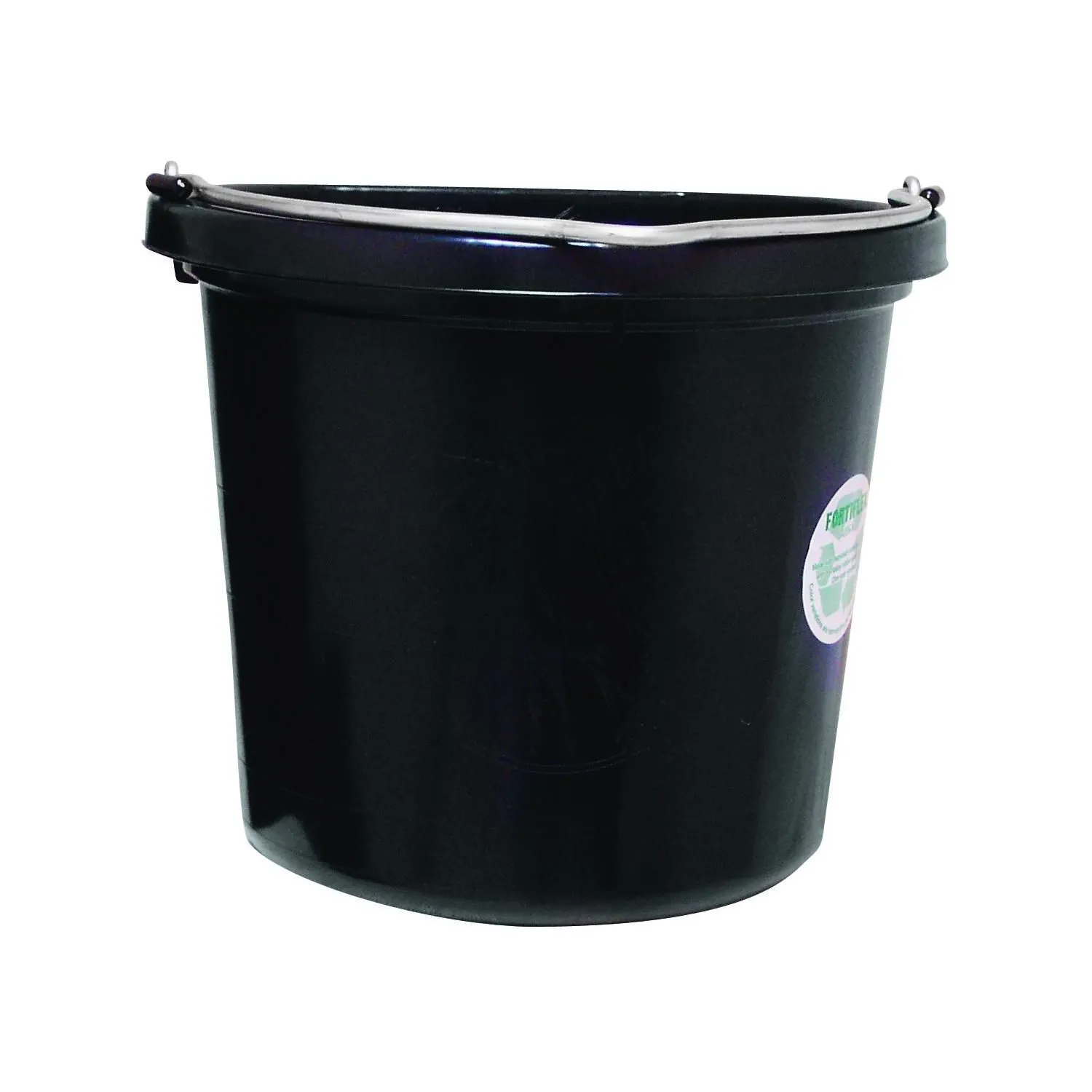 Cubo Multiusos De Goma Negro 20qt