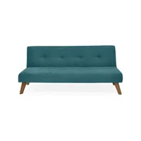 Sofá Cama London Tela 78x180x75 Petroleo