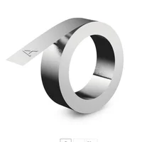 Cinta Aluminio 12 mm 3.7M con Adhesivo para Rotuladora Rhino M10111 Dymo