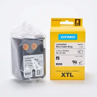 Cinta Cable Laminado Negro/Blanco 38X21 mm para Rotuladora Xtl500 Dymo