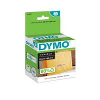 Etiqueta Papel Transparente 28 mm 89 mm para Impresora Lw Serie4/5Xl550 Dymo