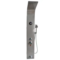 Columna de Ducha Baño Con Led y Bluetooh Gris